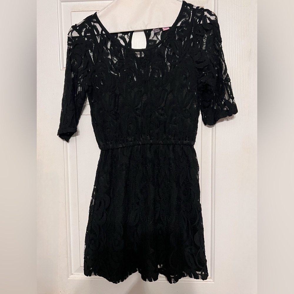 Love on a Hanger black lace dress
